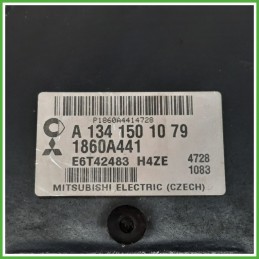 Centralina Motore Iniezione ECU MITSUBISHI E6T42483 MITSUBISHI COLT 7a Serie 1.1 12V 55kw 1860A441 2004 2009