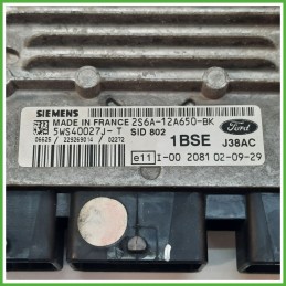 Centralina Motore Iniezione ECU SIEMENS 5WS40027J-T FORD FIESTA CBK 1.4 50kw 2S6A12A650BK 2002 2005