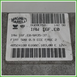Centralina Motore Iniezione ECU MAGNETI MARELLI IAW16F.E0 FIAT CINQUECENTO NM 29kw 48524180 1992 1999