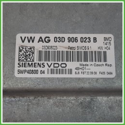 Centralina Motore Iniezione ECU SIEMENS 5WP4080004 VOLKSWAGEN FOX 5Z 1.2 40kw 03D906023B 2005 2011