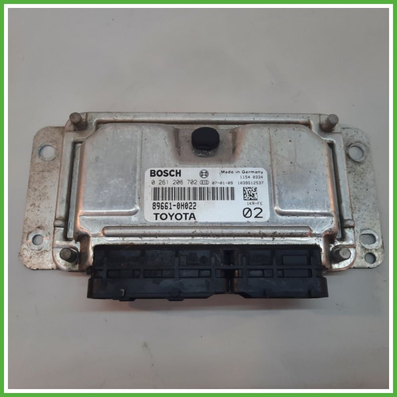 Centralina Motore Iniezione ECU BOSCH 0261208702 CITROEN C1 1.0 50kw 896610H022 2005 2014