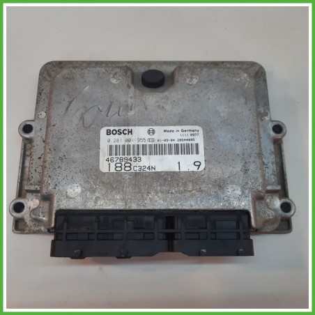 Centralina Motore Iniezione ECU BOSCH 0281001955 FIAT PUNTO 1N/1P 1.9 JTD 63kw 46789433 1999 2005