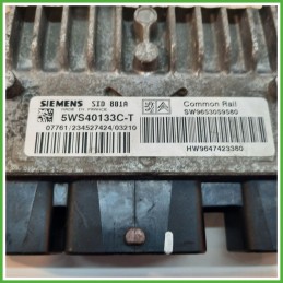Centralina Motore Iniezione ECU SIEMENS 5WS40133C-T PEUGEOT 307 2.0 66kw 965059580 2001 2006