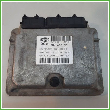 Centralina Motore Iniezione ECU MAGNETI MARELLI IAW4EF.P2 FIAT PANDA 1a Serie 1.1 40kw 46814371 1992 2004