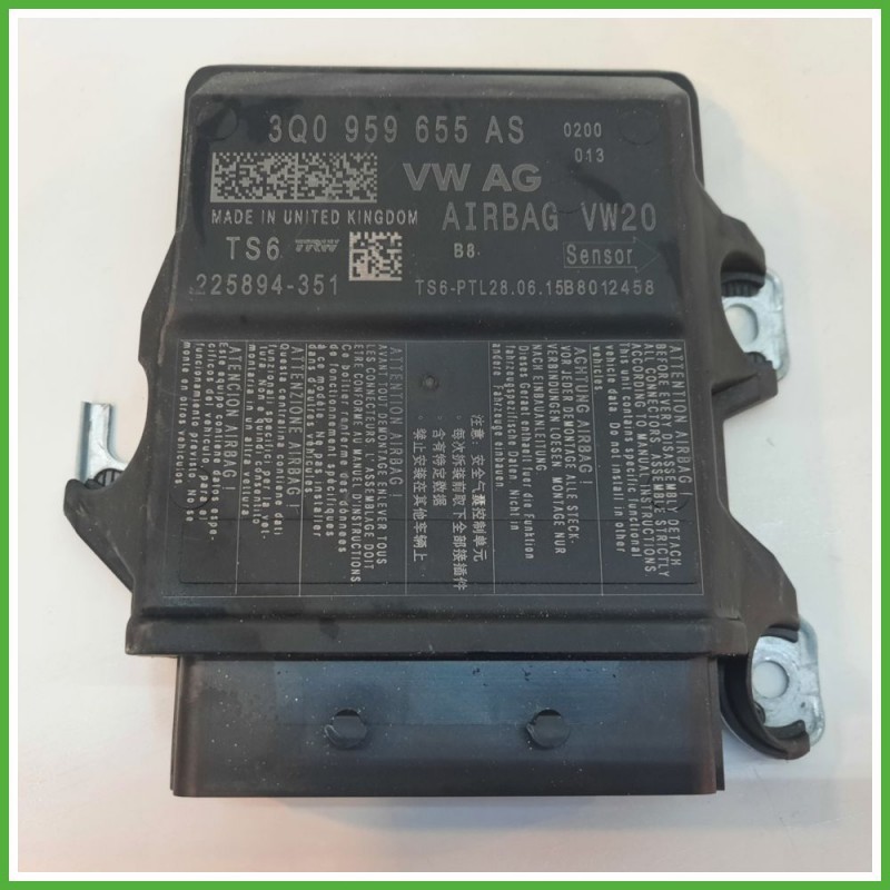Centralina Airbag TRW TS6 SEAT LEON 1.6 TDI 3Q0959655AS 2012 2017