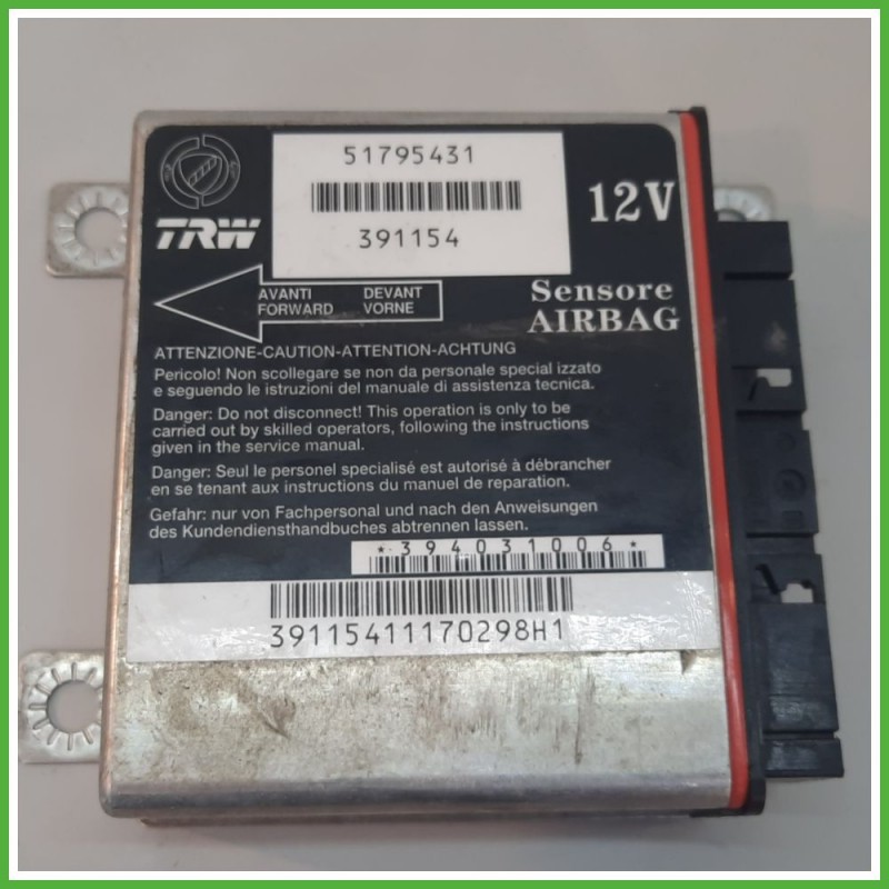 Centralina Airbag TRW 391154 FIAT GRANDE PUNTO 2Y 1.3 MJT 51795431 2005 2008