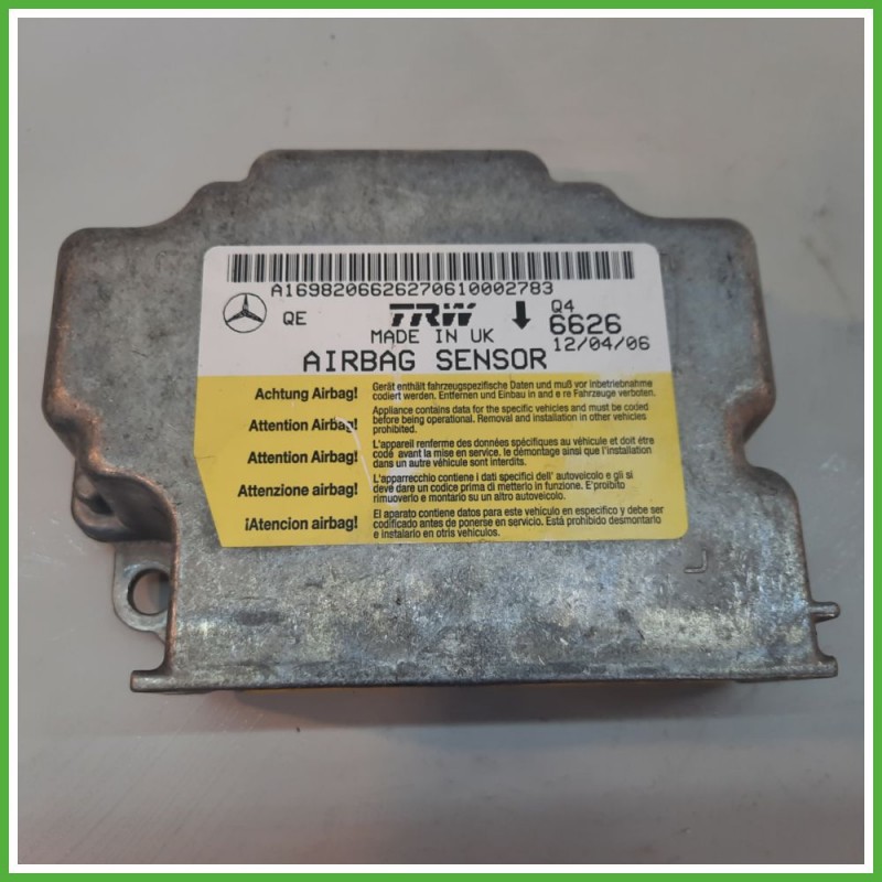 Centralina Airbag TRW 6626 MERCEDES-BENZ Classe B T245 CDI A1698206626 2005 2013