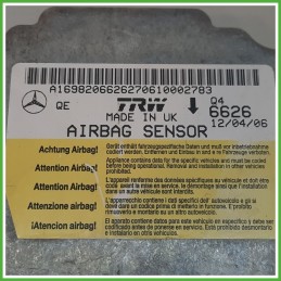 Centralina Airbag TRW 6626 MERCEDES-BENZ Classe B T245 CDI A1698206626 2005 2013