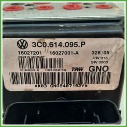 Centralina ABS Modulo Pompa TRW 16027001-A 3C0614095P VOLKSWAGEN PASSAT 3C Originale Usato