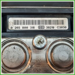 Centralina ABS Modulo Pompa BOSCH 0265800316 0265231333 RENAULT CLIO 2a Serie Originale Usato