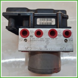 Centralina ABS Modulo Pompa BOSCH 0265800316 0265231333 RENAULT CLIO 2a Serie Originale Usato