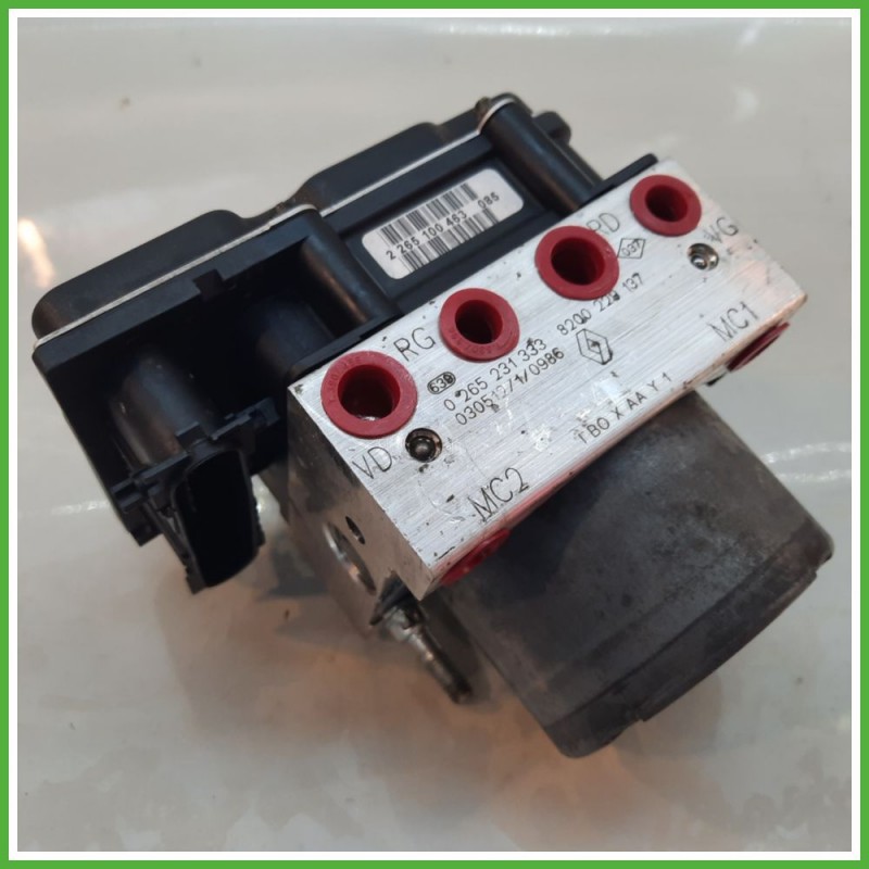 Centralina ABS Modulo Pompa BOSCH 0265800316 0265231333 RENAULT CLIO 2a Serie Originale Usato