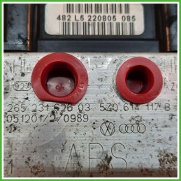 Centralina ABS Modulo Pompa BOSCH 0265800468 0265231626 VOLKSWAGEN FOX 5Z Originale Usato