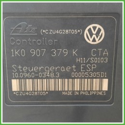 Centralina ABS Modulo Pompa ATE 10.0960-034.3 10.0206-0106.4 VOLKSWAGEN GOLF 1K Originale Usato
