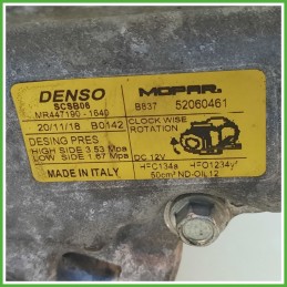 Compressore Clima AC Aria Condizionata DENSO SCSB06 FIAT 500 4S 52060461
