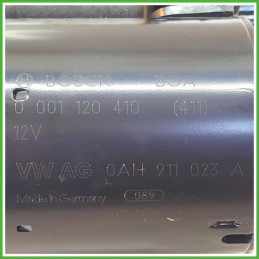 Motorino Avviamento BOSCH 0001120410 VOLKSWAGEN GOLF 5K/AJ 0AH911023A