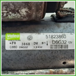Motorino Avviamento VALEO D6G32 FIAT 500 3P 51823860