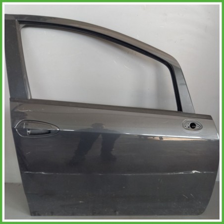 Porta Portiera Sportello Anteriore Destra DX GRIGIO FIAT PUNTO EVO 3J Berlina 2009 2013 Originale Usato