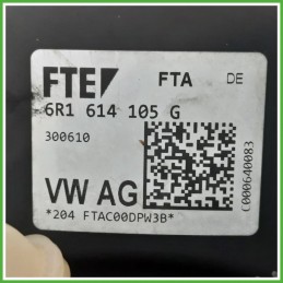 Servofreno Pompa Freni Depressore VOLKSWAGEN FTE300614 AUDI A1 8X 1.6 TDI 6R1614105G