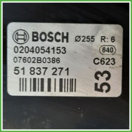 Servofreno Pompa Freni Depressore BOSCH 0204054153 FIAT PUNTO EVO 3J 1.2 51837271