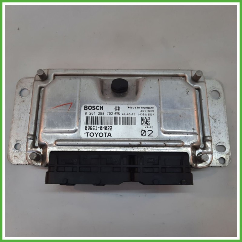 Centralina Motore Iniezione ECU BOSCH 0261208702 PEUGEOT 107 1.0 50kw 89661-0H022 2005 2014