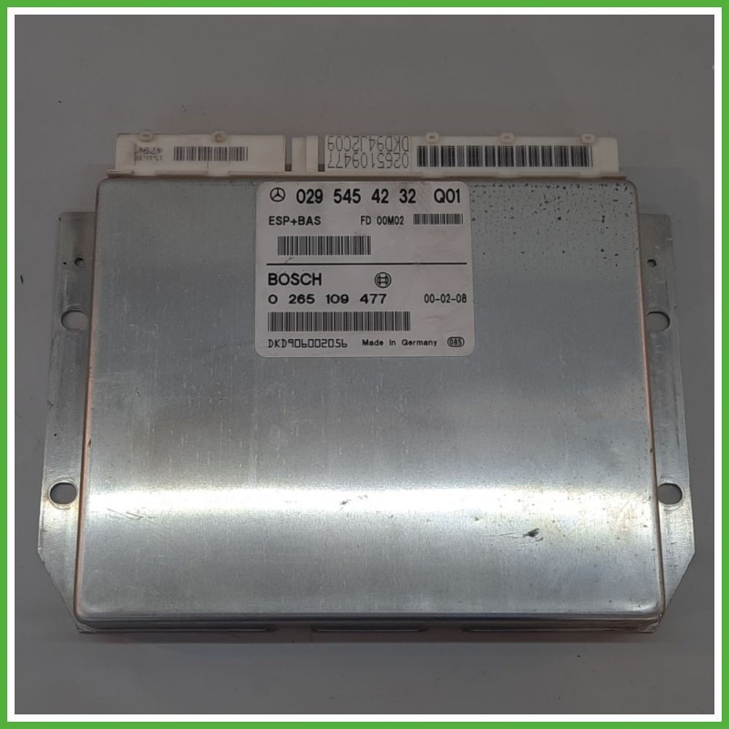 Centralina Controllo Elettronico Stabilita ESP+BAS BOSCH 0265109477 MERCEDES-BENZ Classe A W168 CDI A0295454232 1997 2001