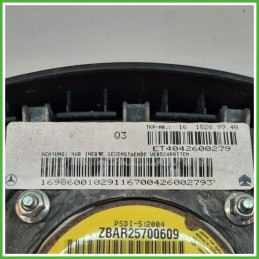 Airbag Guidatore Sinistro SX MERCEDES-BENZ Classe A W/C169 CDI A1698600102 2004 2013 MERCEDES-BENZ 1828.99.40