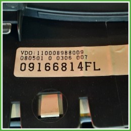 Quadro strumenti contachilometri tachimetro VDO 88311302 OPEL CORSA X01 1.0 12V 9166814FL