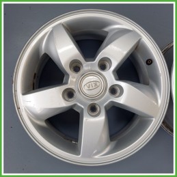 Cerchio Singolo in Lega KIA SORENTO 1a Serie (dal 07/2002 al 12/2006) 16 pollici 16" 7.0J 5x139.7 ET 45 originale usato al pz