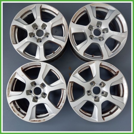 Cerchi in Lega AUDI A4 (8K) (dal 09/2007 al 03/2013) 16 pollici 16" 7.5J 5x112 ET 45 4pz originali usati