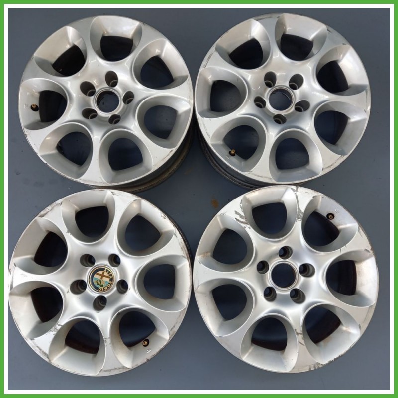 Cerchi in Lega ALFA ROMEO 159 (X3/X9) (dal 07/2005 al 06/2013) 16 pollici 16" 7.0J 5x98 ET 34 4pz originali usati