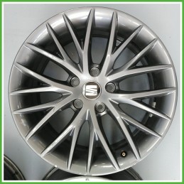 Cerchio Singolo in Lega SEAT LEON (dal 10/2012) 17 pollici 17" 7.0J 5x112 ET 49 originale usato al pz