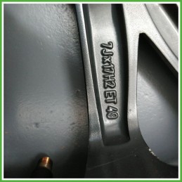 Cerchio Singolo in Lega SEAT LEON (dal 10/2012) 17 pollici 17" 7.0J 5x112 ET 49 originale usato al pz