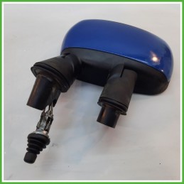Specchio Specchietto Retrovisore Destro DX BLEU FIAT DOBLO 2W 2003 2005 MAGNETI MARELLI 0158099 Originale Usato