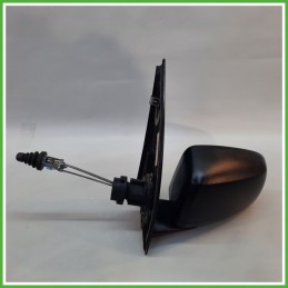 Specchio Specchietto Retrovisore Sinistro SX GOFFRATO FIAT PANDA 2Q 2003 2010 FICOSA FICOMIRRORS Originale Usato