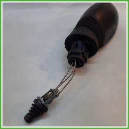 Specchio Specchietto Retrovisore Sinistro SX GOFFRATO FIAT PUNTO 1N/1P 1999 2005 MAGNETI MARELLI 0157178 Originale Usato