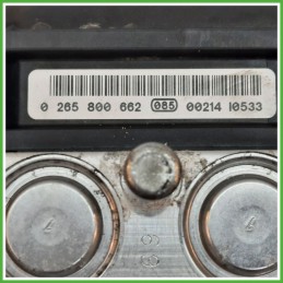 Centralina ABS Modulo Pompa BOSCH 0265800662 0265231997 CITROEN NEMO VP Originale Usato