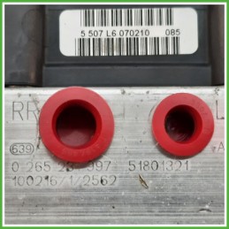 Centralina ABS Modulo Pompa BOSCH 0265800662 0265231997 CITROEN NEMO VP Originale Usato