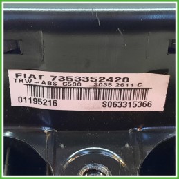 Airbag Guidatore Sinistro SX FIAT PUNTO CLASSIC 2U 1.2 7353352420 2007 2011 TRW S063315366