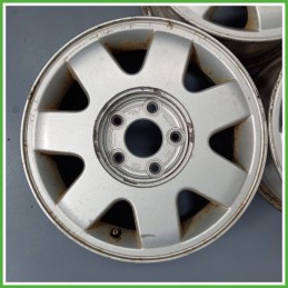 Cerchio Singolo in Lega KIA CARNIVAL 1a Serie (dal 04/1999 al 12/2006) 15 pollici 15" 6.0J 5x114 ET 50 originale usato al pz