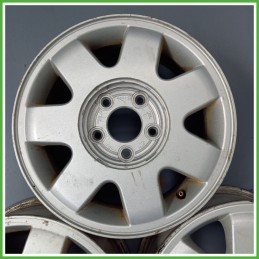 Cerchio Singolo in Lega KIA CARNIVAL 1a Serie (dal 04/1999 al 12/2006) 15 pollici 15" 6.0J 5x114 ET 50 originale usato al pz
