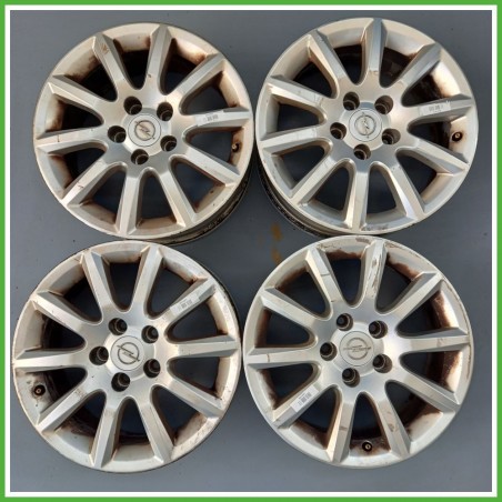 Cerchi in Lega OPEL ZAFIRA (A05) (dal 06/2005) 16 pollici 16" 6.5J 5x110 ET 37 4pz originali usati
