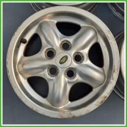 Cerchi in Lega LAND ROVER FREELANDER (dal 02/1998 al 08/2002) 16 pollici 16" 7.0J 5x114.3 ET 57 4pz originali usati