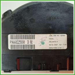 Quadro strumenti contachilometri tachimetro JOHNSON CONTROLS 28114973-4 CITROEN C3 2a Serie 1.6 16V 966022580