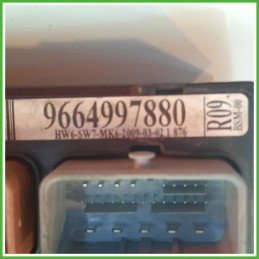 Body Computer Centralina Modulo BCM BSI VALEO BSM-00-R09 PEUGEOT 207 1.4 9664997880 2006 2009