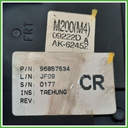 Body Computer Centralina Modulo BCM BSI TYCO AK-62452 CHEVROLET (DAEWOO) MATIZ M200 96857534 2005 2010