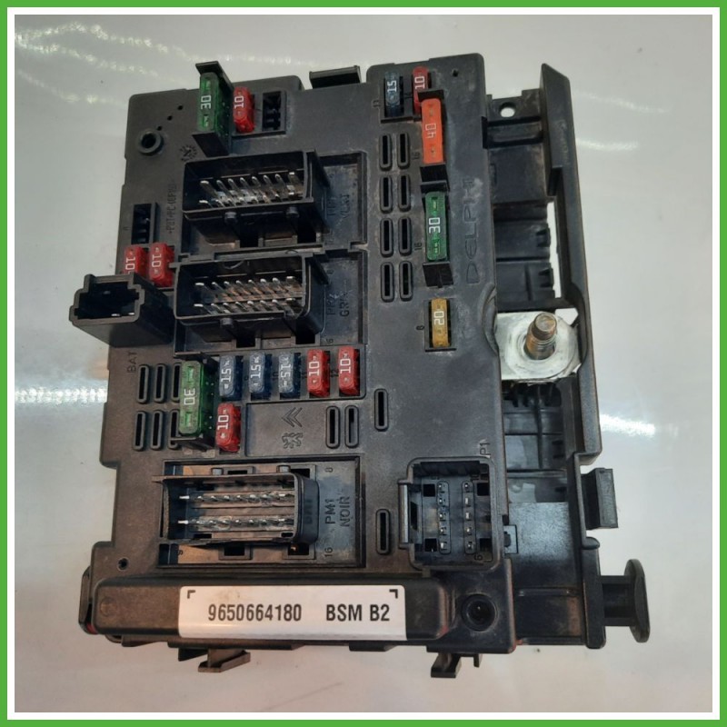 Body Computer Centralina Modulo BCM BSI DELPHI BSM-B2 PEUGEOT 206 1.1 9650664180 1998 2009