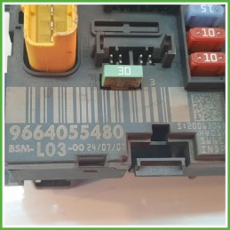 Body Computer Centralina Modulo BCM BSI DELPHI BSM-L03-00 CITROEN C3 2a Serie 1.6 16V 9664055480 2005 2010