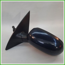 Specchio Specchietto Retrovisore Sinistro SX GRIGIO SCURO OPEL CORSA X01 2000 2006 Originale Usato