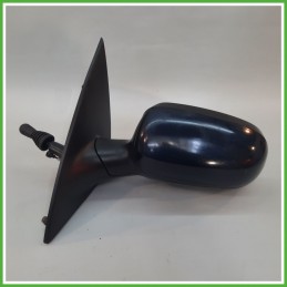 Specchio Specchietto Retrovisore Sinistro SX GRIGIO SCURO OPEL CORSA X01 2000 2006 Originale Usato